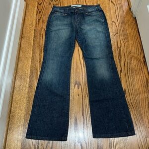Joe's Jeans Women’s Dark Wash Low Rise Flare Jeans Sz 30